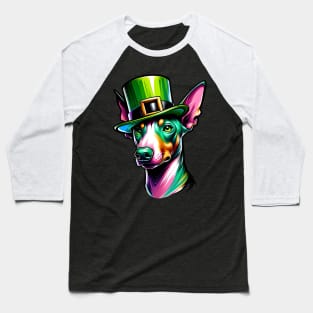 Cirneco dell'Etna Celebrates Saint Patrick's Day Baseball T-Shirt